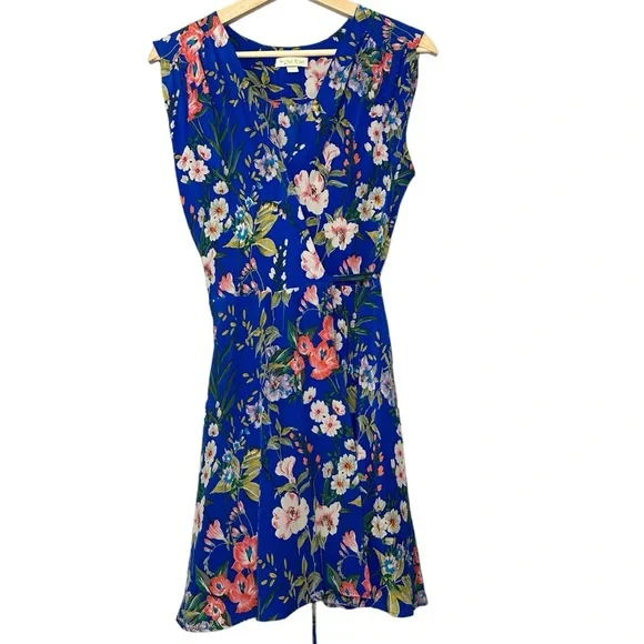 Yumi Kim Soho Mixer Silk Floral Wrap Dress - Picture 8 of 10